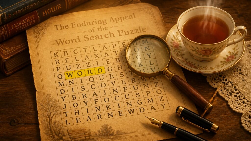 The Fascinating History of Word Search Puzzles