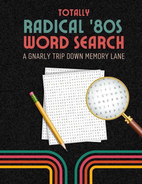 1980s word Search book