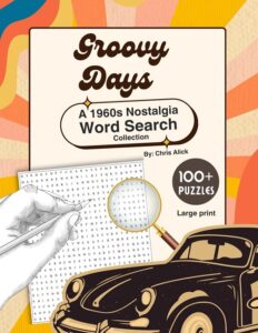 Groovy Days Word Search Book