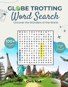 travel word search book