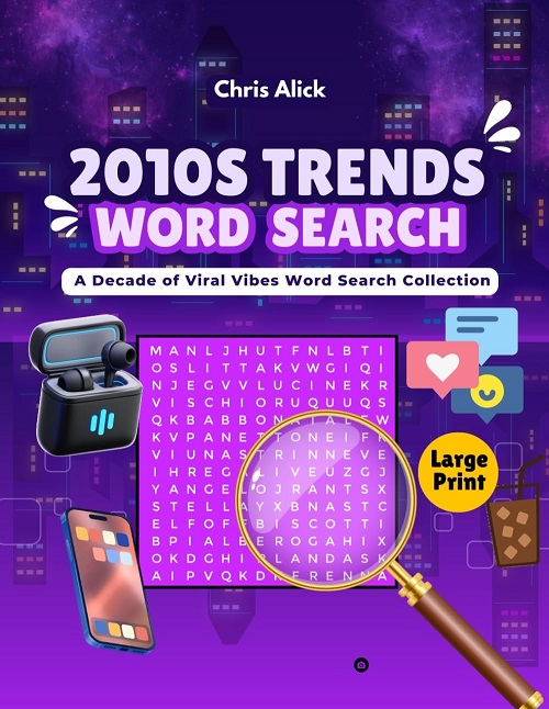 2010s word search book