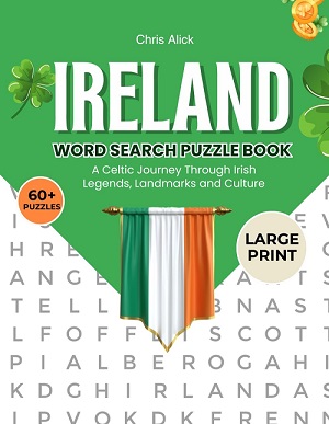 Ireland word search book