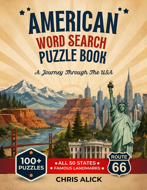 America word search book