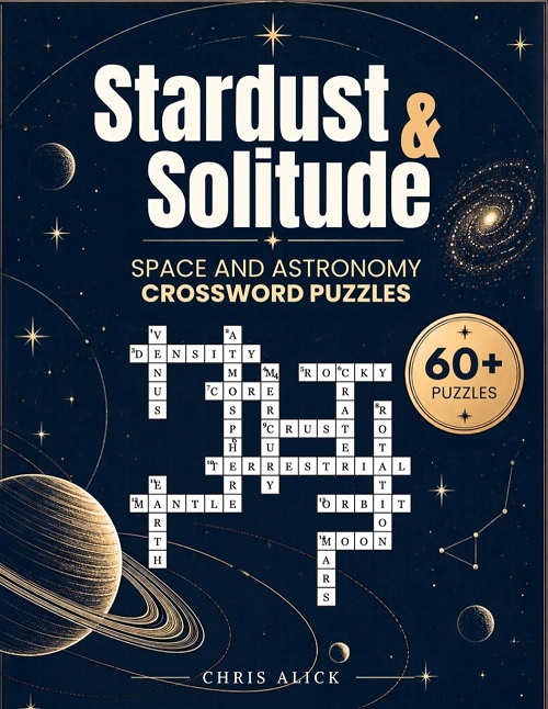 astronomy themed crossword book